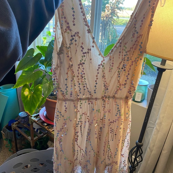 Sequence Pink Mini Dress - Picture 1 of 6